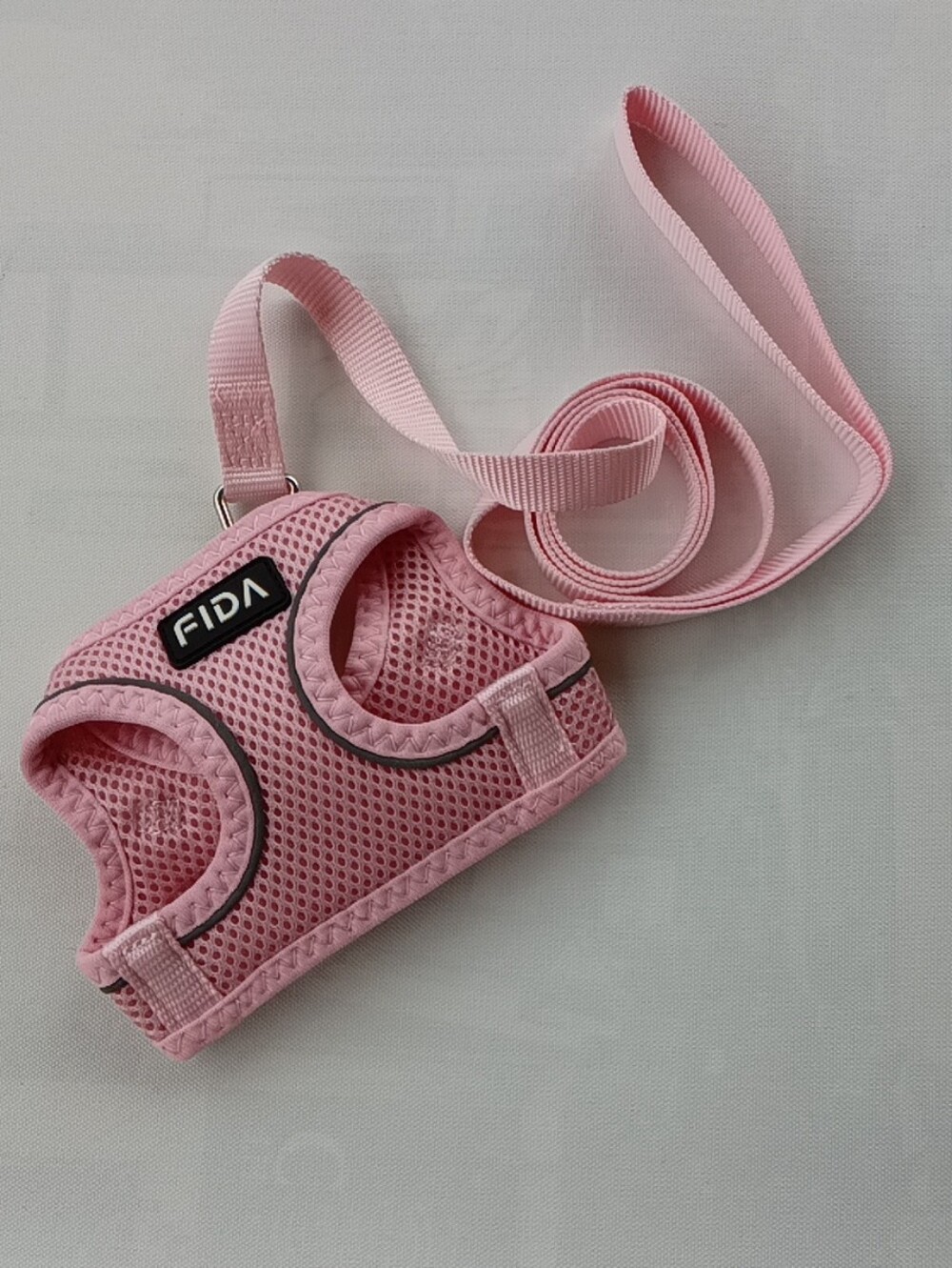 Pink Dog 🐶 Cat 😺 Harness with Leash Size XXXS